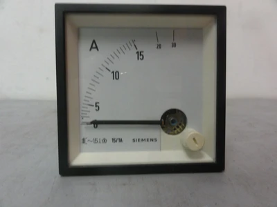 Siemens Ammeter 0-15A