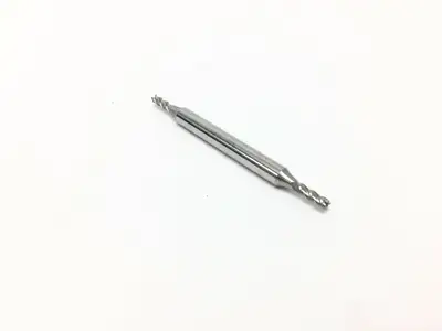 71924062 | Made in the USA  Steel End Mill 3/32",9/32" LOC, 3/16" Shank, 2-1/4" OAL - New