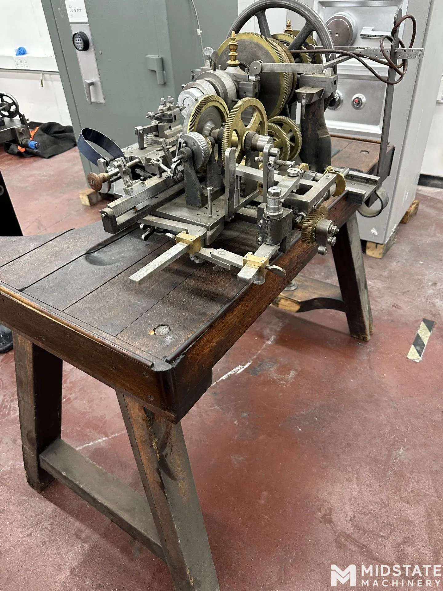 RA Lienhard Chaux-De-Fonds #455 Engine Ornamental Turning Brocading Machine