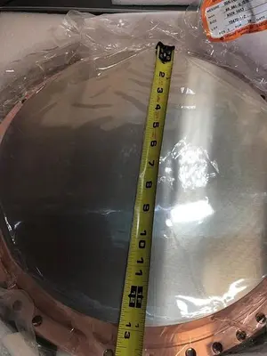 HONEYWELL TARGET .250 x 13 446'' MATL 39.5Mo , W26349-14