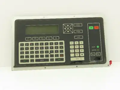 VideoJet Excel 356164 Ink Jet Printer Keyboard Interface Panel LCD Display