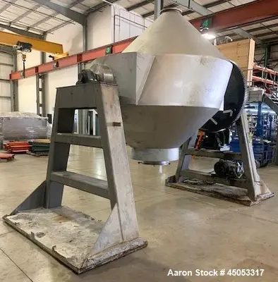 Used GEMCO 120 CU FT Double Cone - V Mixers Illinois US | Aaron Equipment #85352