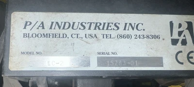 USED PA INDUSTRIES LC-2