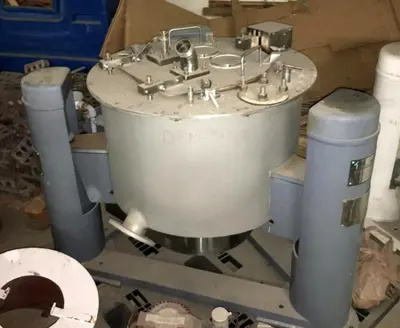 Tolhurst 26 x 12 perforate basket centrifuge, 316SS.