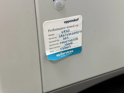 Used Eppendorf 5430 Centrifuge - Floor Missouri US | BioLabTek #1366015