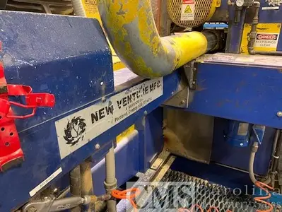 USED NEW VENTURE MFG GANG RIP SAW WITH MOVING BLADES