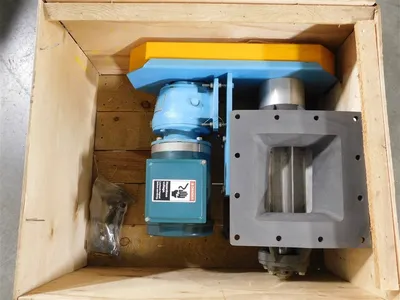 Carolina Conveying Inc. 8" RVS Rotary Feeder with Opperman Mastergear TDQ5 New