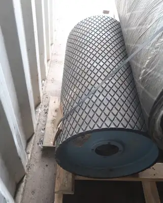 16.5" X 32'', Rubber Pulley Lagging