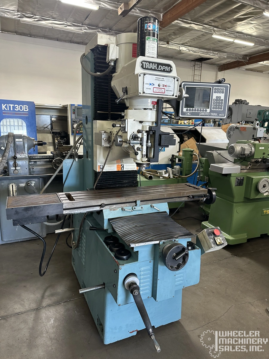 Used SOUTHWESTERN TRAK TRM MILLING MACHINES, VERTICAL, BED, CNC