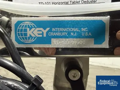 Used Key International Key Horizontal Tablet Deduster, Model TD-101 Tablet Dedusters Ohio US | Federal Equipment Company #1489254