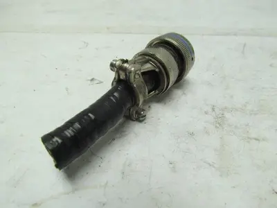 AERO MS3476L18-8S 8 Pin Female Round Connector W/Clamp USED