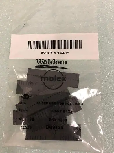 WALDOM, MOLEX SL CRP HSG-G SR POS LTCH 2