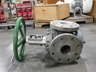 SchuF Armaturen 12 DH Plug Valve 12" ANSI 300 20 Bar Used