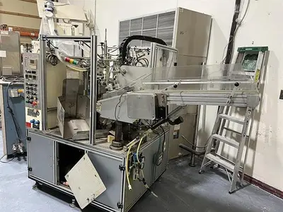 Woojung Model Tubefil-1000 Plastic Tube Filler and Sealer