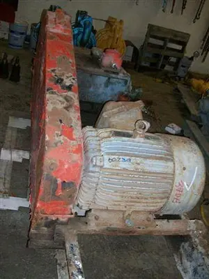 USED TOSHIBA 40 HP ELECTRIC MOTOR