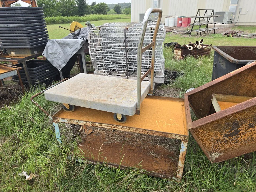 (2) Scrap Cart