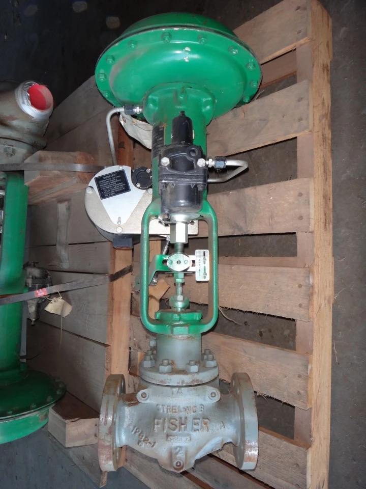 Fisher 2" 300 Class, WCB Steel Flanged Control Valve
