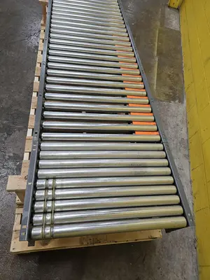 New | in-Stock 2018 INTELLIGRATED LIVE ROLLER CONVEYOR - V-BELT Roller Conveyors Wisconsin US | Packer City Sales #1297883