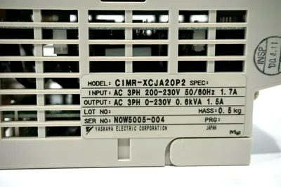 NEW YASKAWA CIMR-XCJA20P2 MINI DRIVE CIMRXCJA20P2