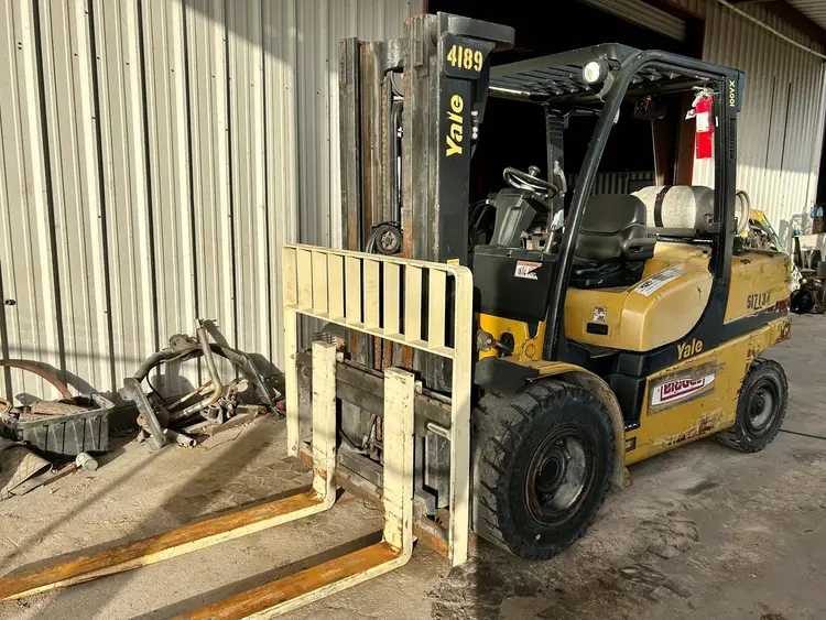 Used 2012 YALE GLP100VX Liquid Propane Forklifts Texas US | TB Forklifts #1274937