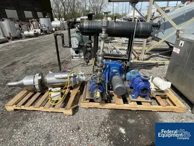 USED Votator 158 Sq Ft Votator Wiped Film Evaporator, 304 S/S