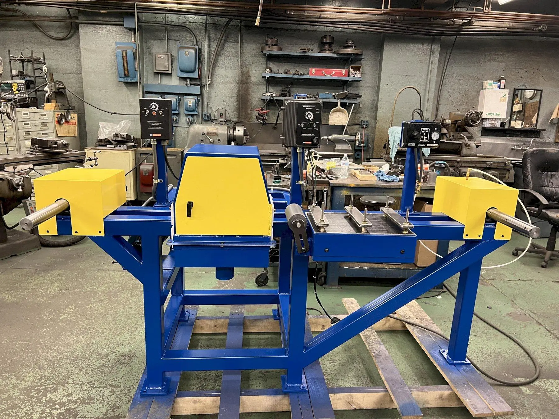 NEW IRM CUSTOM BRUSHING MACHINE