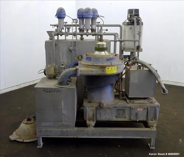 Used ALFA LAVAL WSPX-307 Disc Automatic Centrifuges Illinois US | Aaron Equipment #84607