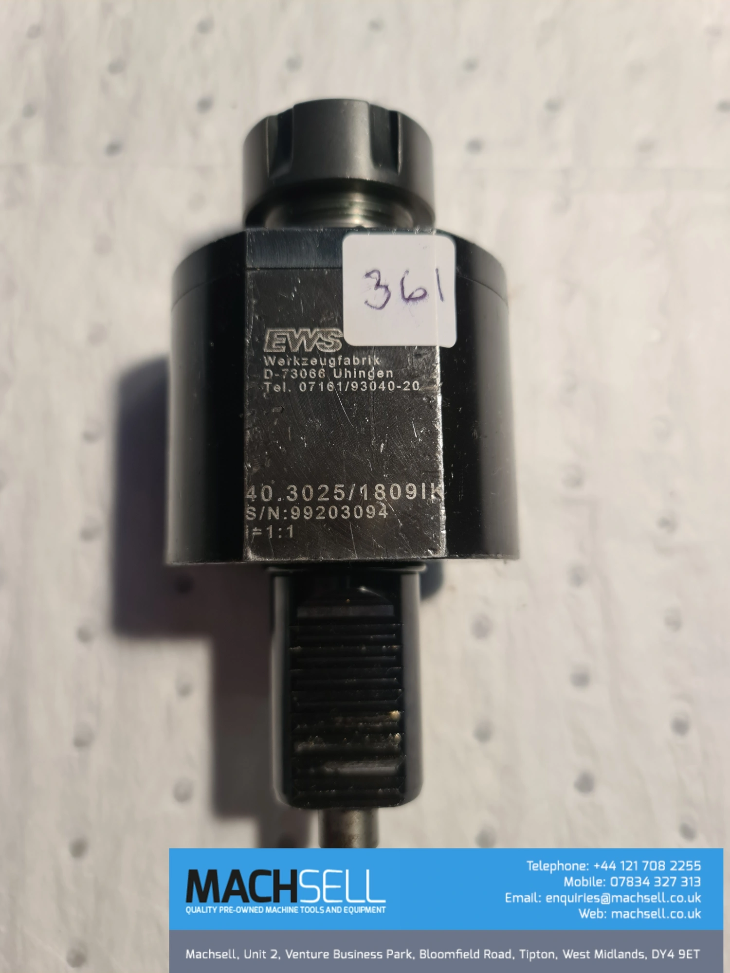 EWS_VDI 30_Radial Driven Tool (REF T361)