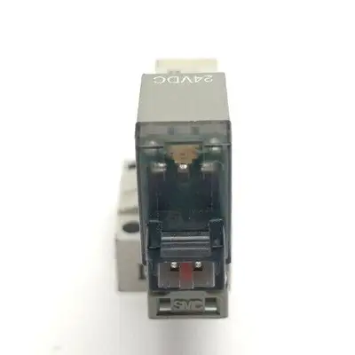 SYJ324-5LOZ-M5 | SMC  3-Port 2-Position Solenoid Valve M5 Base Mounted 24VDC - Used