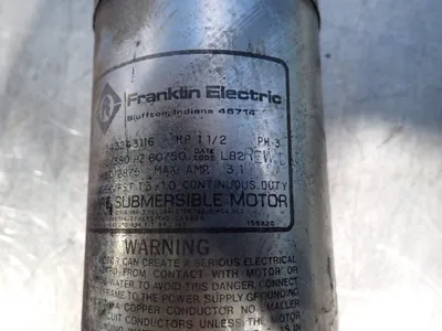 Used FRANKLIN ELECTRIC 2343243116 Motors (misc) Ohio US | HGR 24 #891382