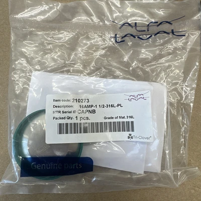 NEW Alfa Laval 16AMP-1 1/2-316L-PL