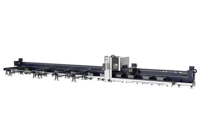 NEW MORN LASER HEAVY DUTY TUBE LASER CUTTING MACHINE