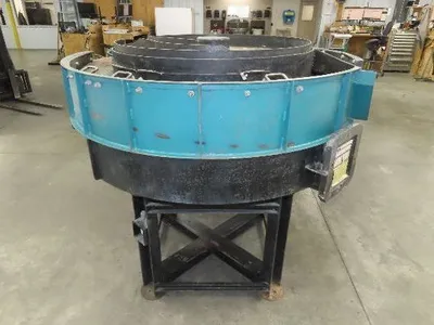 Vibratory Deburring Shaker Small Parts Polishing Tumbler 58" Bowl Sand Media