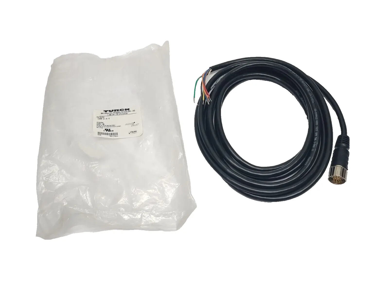 New | in-Stock Turck CSRM 12-8-5, U4701-85 Misc Electrical & Power Parts Michigan US | Maverick Industrial Sales #1502194