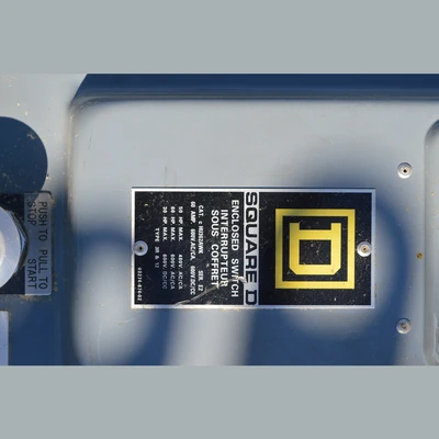 Square D 60 Amp Non Fused Disconnect