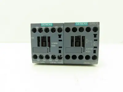 Siemens 3RH2440-1AK60 Latched Contactor Relay 4NO 110/120VAC Frame Size S00