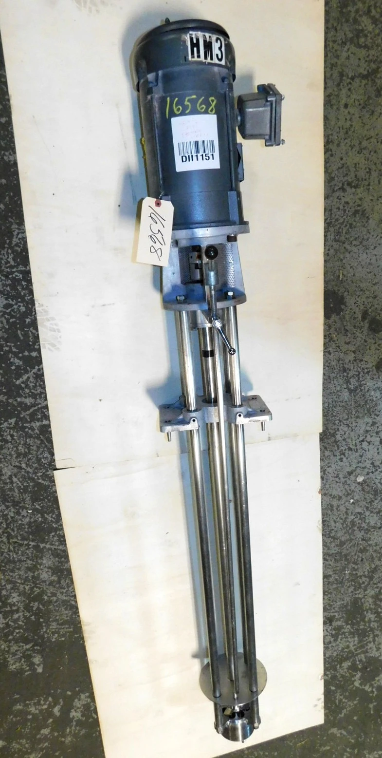 USED GREERCO HOMOGENIZING MIXER 2 1/2 HR