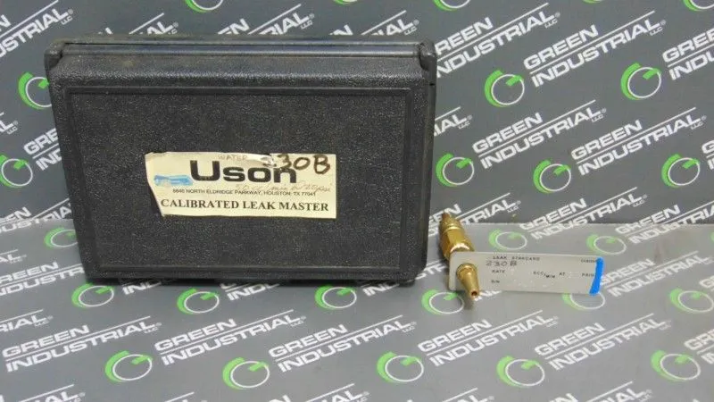 Uson Calibrated Leak Master Leak Detector 50SCC/Min @ 20 PSIG Used