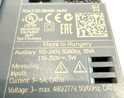 NEW SIEMENS 7KM3133-0BA00-3AA0 MEASURING DEVICE 7KM31330BA003AA0