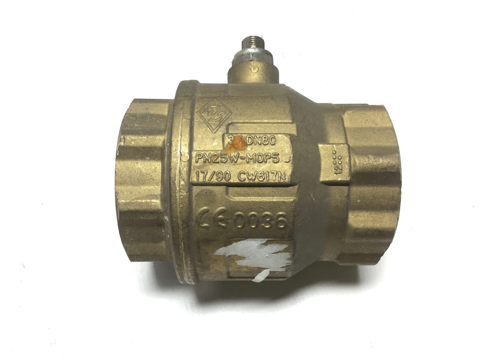 RB PN25W-MOPS/DN80 1/2″ Brass Ball Valve