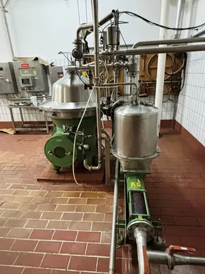 Westfalia SB 80-06-076 clarifier centrifuge, 316SS.