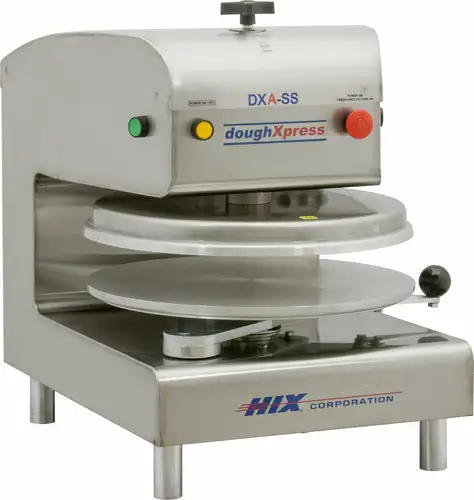 Doughxpress DXA-SS-120 Automatic Pizza Dough Press, Aluminum Platens, 120