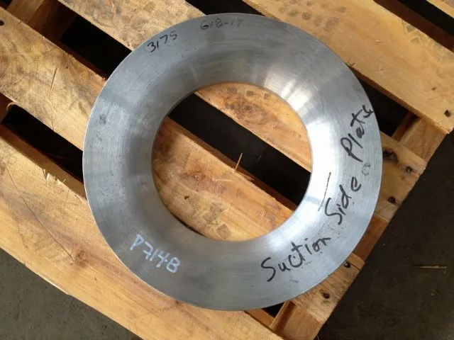 Wareplate / Suction Sideplate for Goulds Pump model 3175 size 6x8-14, 316ss