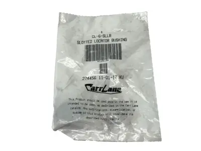 New | in-Stock Carr Lane Slotted Locator Bushing 1" Diameter, 3/8" Pin Diameter Drill Bushings Michigan US | Maverick Industrial Sales #1456799