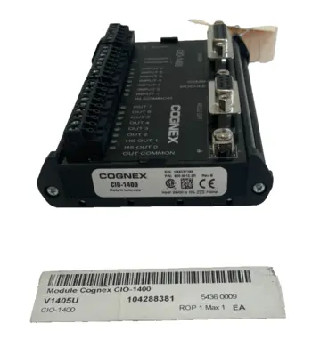 NEW COGNEX CIO-1400 I/O EXPANSION MODULE CIO1400