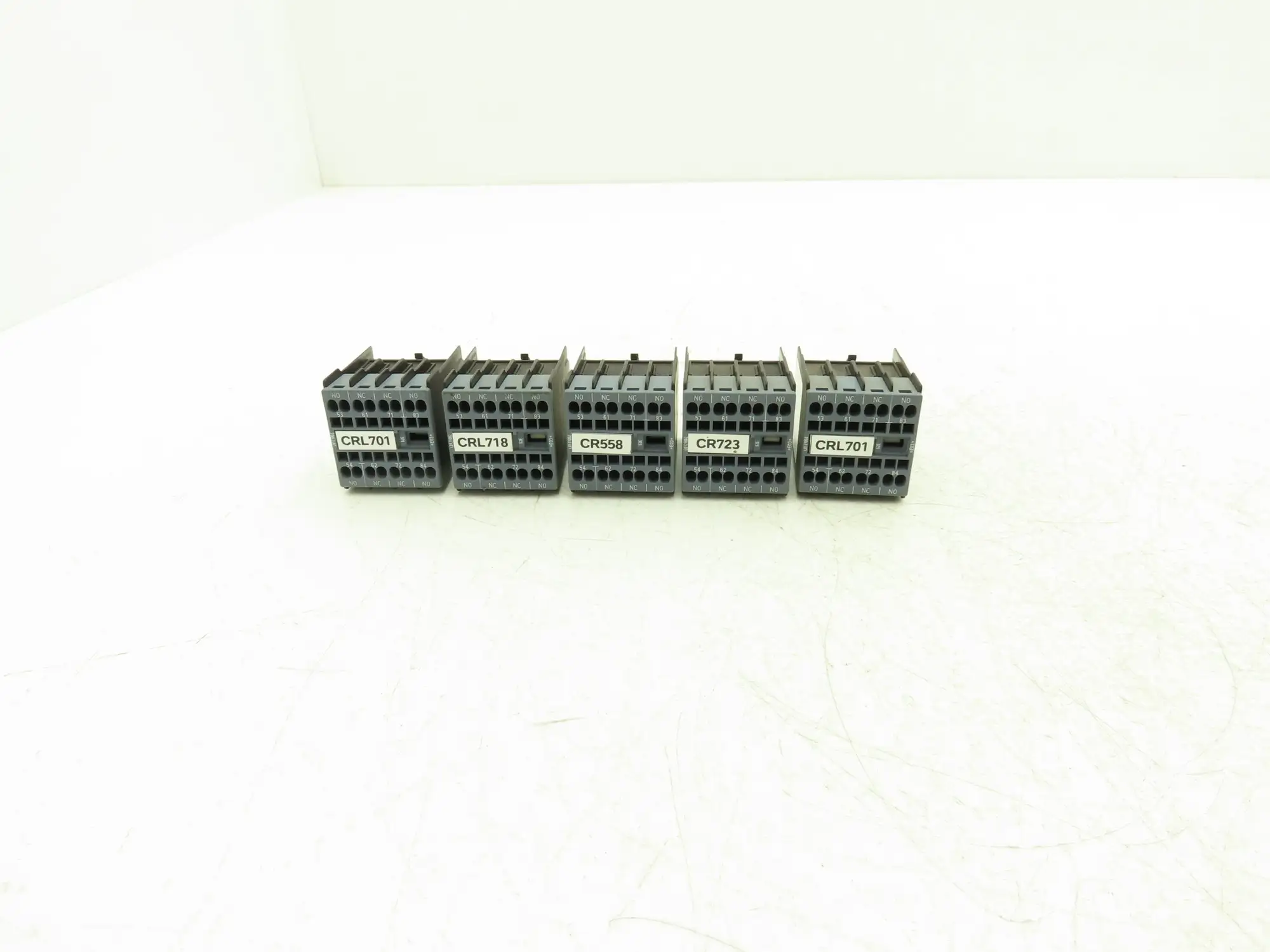 Siemens Contactor Relay Auxiliary Contact Switch Block 2NO + 2NC Lot of 5
