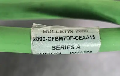 Allen Bradley 2090-CFBM7DF-CEAA15 Series A Power Cable 55 Ft Loc5A27