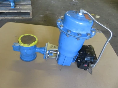 Neles Jamesbury 3" V-Ball Valve Air Operated