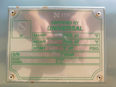 Used Universal AET _UNKNOWN_ Muffler Equipment Ohio US | Equipment Recovery Corp. #1331695