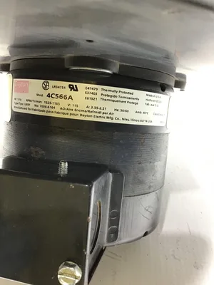 Dayton 4C566A Centrifugal Blower Motor 1/10HP 1165/1525RPM